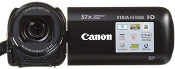 Canon Video Recording Vixia HF R800 Black Camcorder